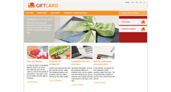 Desktop Screenshot of giftcard.ch