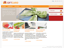 Tablet Screenshot of giftcard.ch